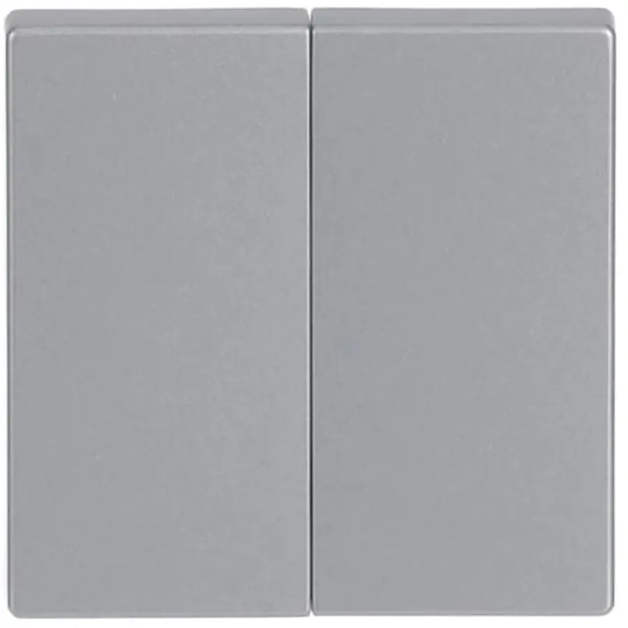 Busch-Jaeger schakelwip 2-voudig Future Linear aluzilver (1785-83)