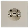 Busch-Jaeger wandcontactdoos inbouw 16A Perilex creme (2064 SR W-500)