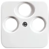 Busch-Jaeger centraalplaat antenne + sat / COAX wandcontactdoos Reflex SI (1743-03-214)