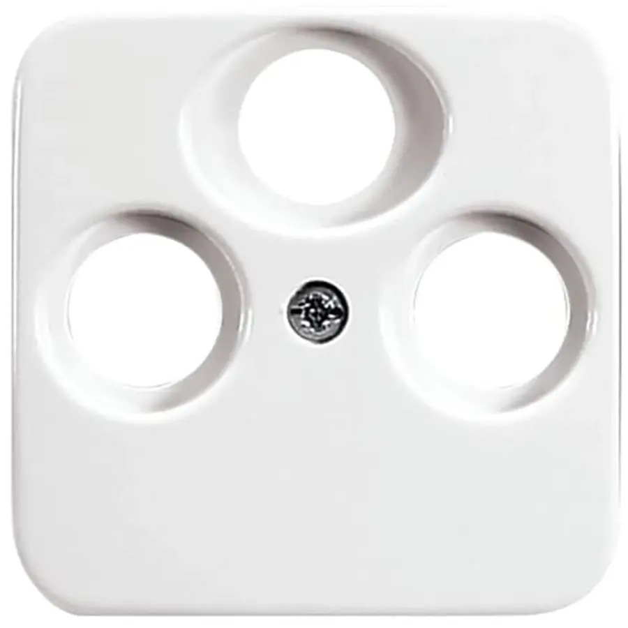 Busch-Jaeger centraalplaat antenne + sat / COAX wandcontactdoos Reflex SI (1743-03-214)