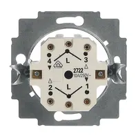 Busch-Jaeger jaloezie draaicontact 2-polig (2722 U)