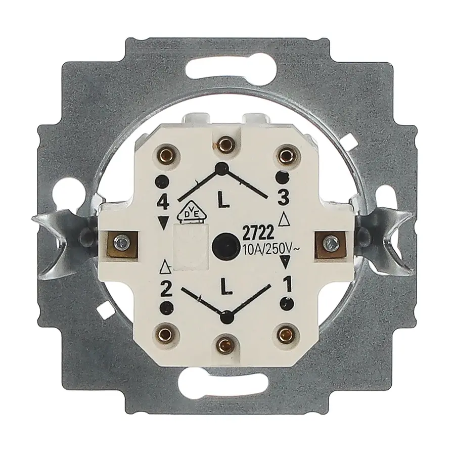 Busch-Jaeger jaloezie draaicontact 2-polig (2722 U)