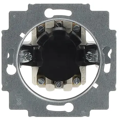 Busch-Jaeger jaloezie draaicontact met sleutelbediening 2-polig (2722 USL-101)