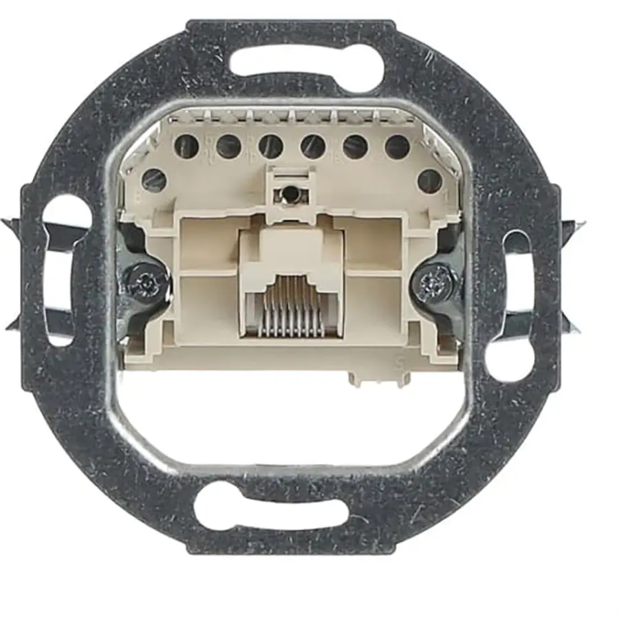 Busch-Jaeger RJ45 data wandcontactdoos CAT3 1-voudig (0213)