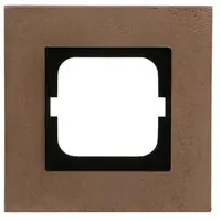 Busch-Jaeger afdekraam 1-voudig Carat brons (1721-821)