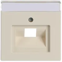 Busch-Jaeger centraalplaat RJ45 wandcontactdoos creme (1803-82)