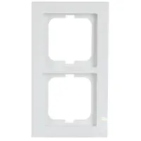 Busch-Jaeger afdekraam 2-voudig Axcent studiowit glans (1722-284)