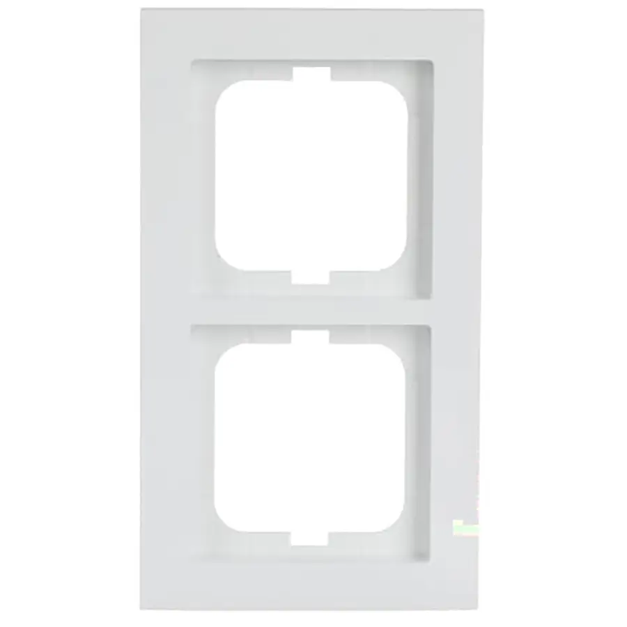 Busch-Jaeger afdekraam 2-voudig Axcent studiowit glans (1722-284)