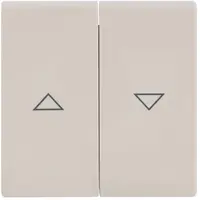 Busch-Jaeger wip jaloezieschakelaar 2-voudig Future Linear creme (1785 JA-82)