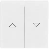 Busch-Jaeger wip jaloezieschakelaar 2-voudig Future Linear studiowit glans (1785 JA-84)