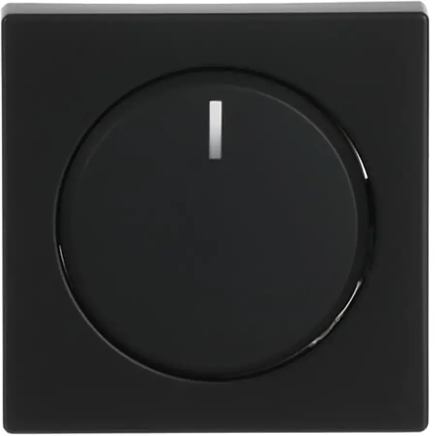 Busch-Jaeger dimmerknop draaidimmer Future Linear zwart mat (6540-885-102)