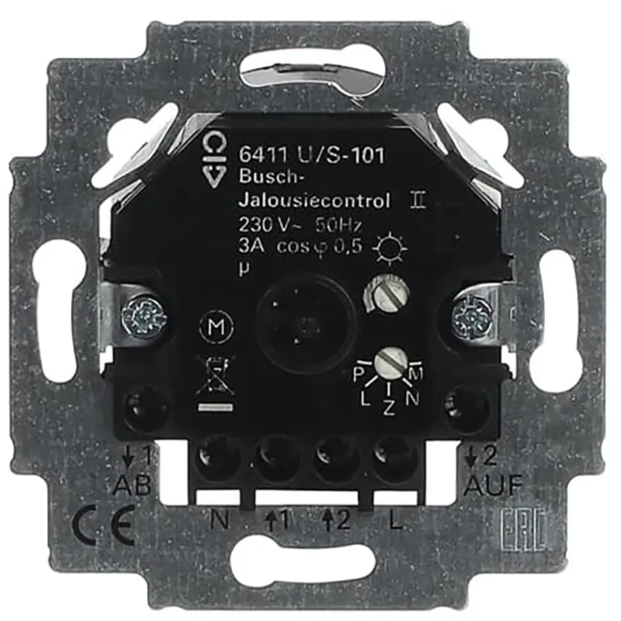 Busch-Jaeger jaloeziecontrol II sokkel (6411 U/S-101)