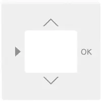 Busch-Jaeger centraalplaat voor timer en thermostaat studiowit (6435-84)