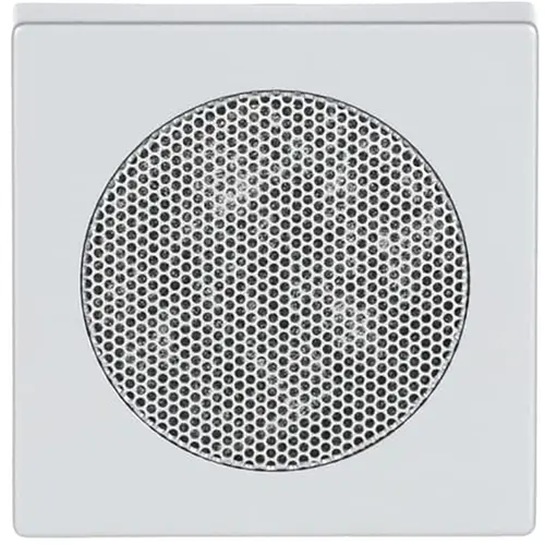 Busch-Jaeger centraalplaat voor luidspreker aluzilver mat (8253-83)