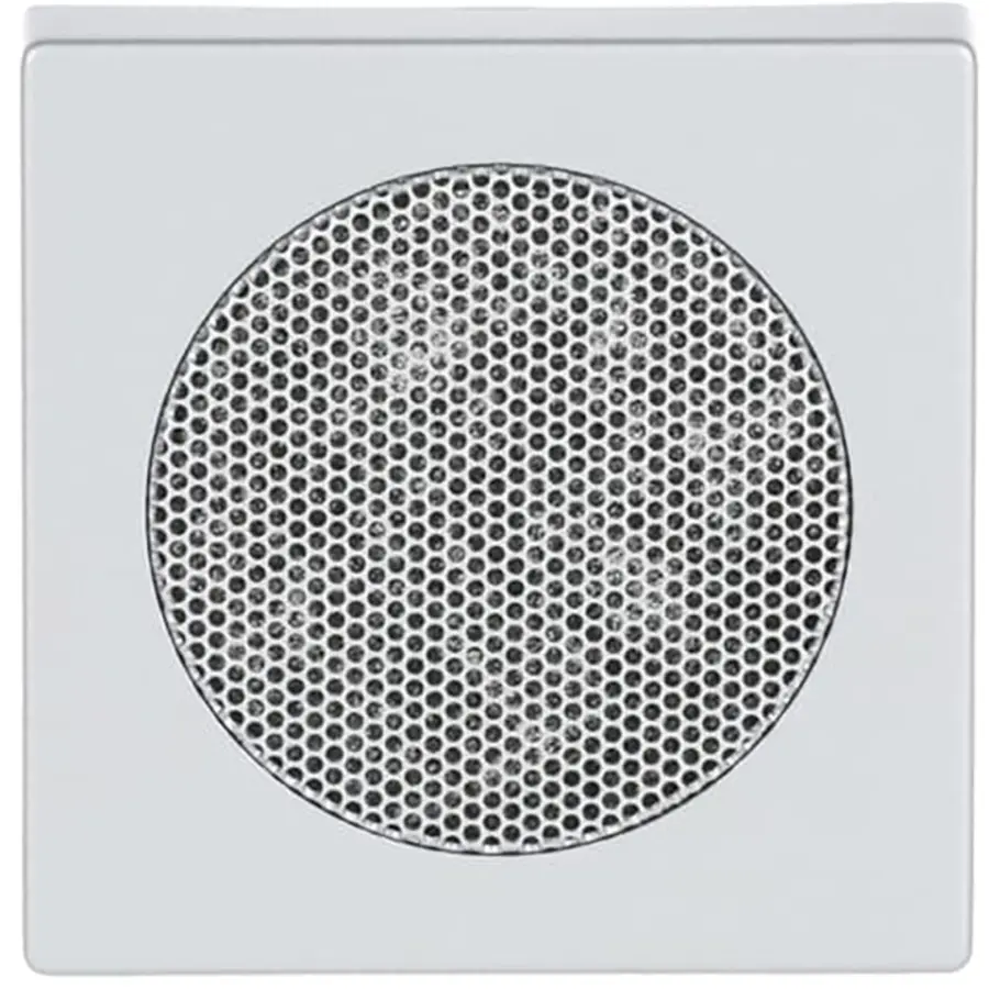 Busch-Jaeger centraalplaat voor luidspreker aluzilver mat (8253-83)