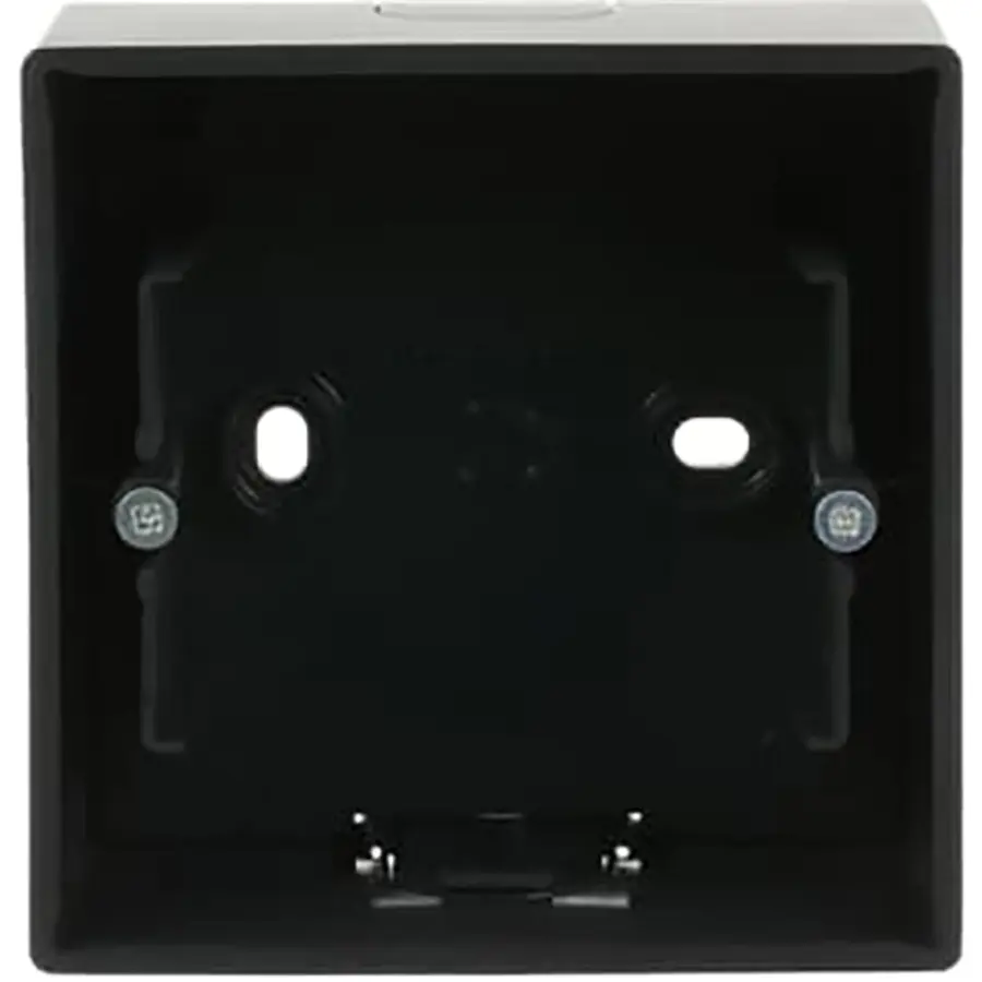 Busch-Jaeger opbouwbak 1-voudig Future Linear zwart mat (1701-885)