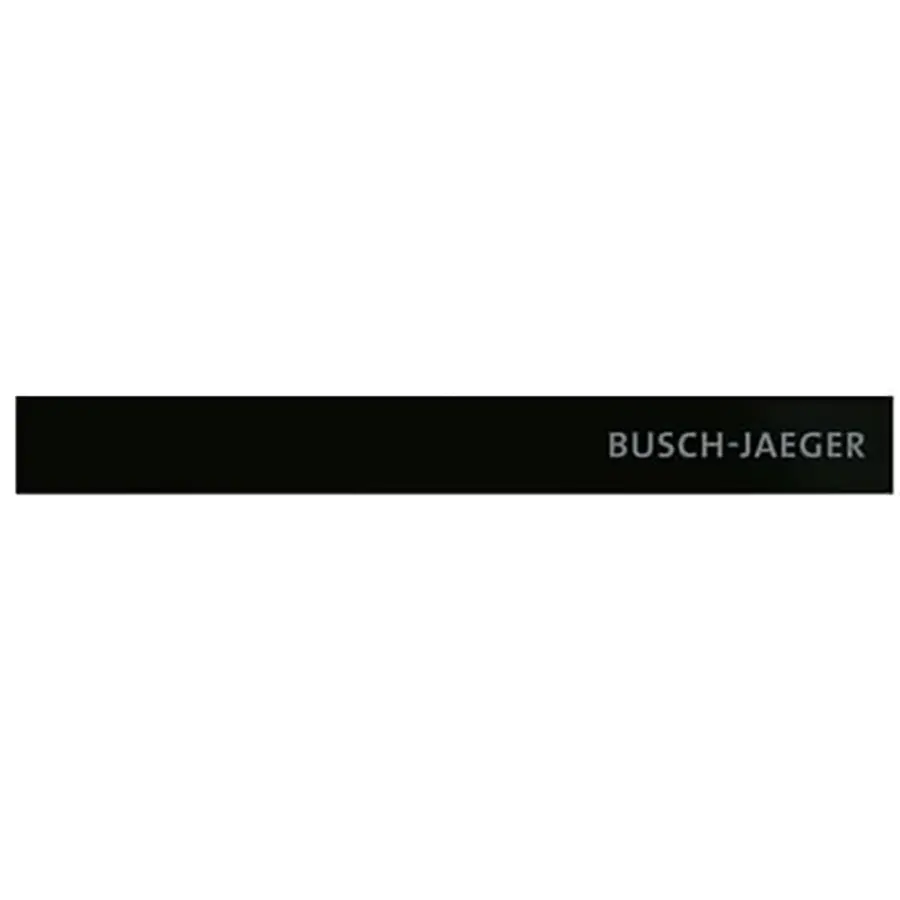 Busch-Jaeger KNX priOn afsluitlijst temp c-glas zw (6352-825-101)