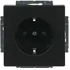 Busch-Jaeger wandcontactdoos randaarde kindveilig Future Linear zwart mat (20 EUCKS-885) Busch-Jaeger wandcontactdoos randaarde kindveilig Future Linear zwart mat (20 EUCKS-885)