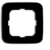 Busch-Jaeger afdekraam 1-voudig Standaard SI zwart (2511-215)