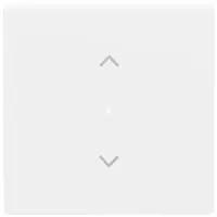 Busch-Jaeger bedieningswip 1-voudig met pijlsymbolen tbv bedieningselement flex Future Linear studiowit glans (6232-10-84)