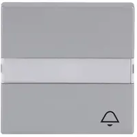 Busch-Jaeger tekstwip bel v puls alu (1764 NLI/KI-83)