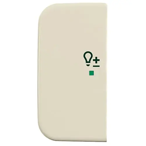 Busch-Jaeger bedieningswip links symbool dimmer tbv bedieningselement flex 2-voudig Standaard SI (6234-21-212)