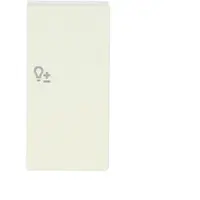 Busch-Jaeger bedieningswip rechts symbool dimmer tbv bedieningselement flex 2-voudig Future Linear creme glans (6234-22-82)