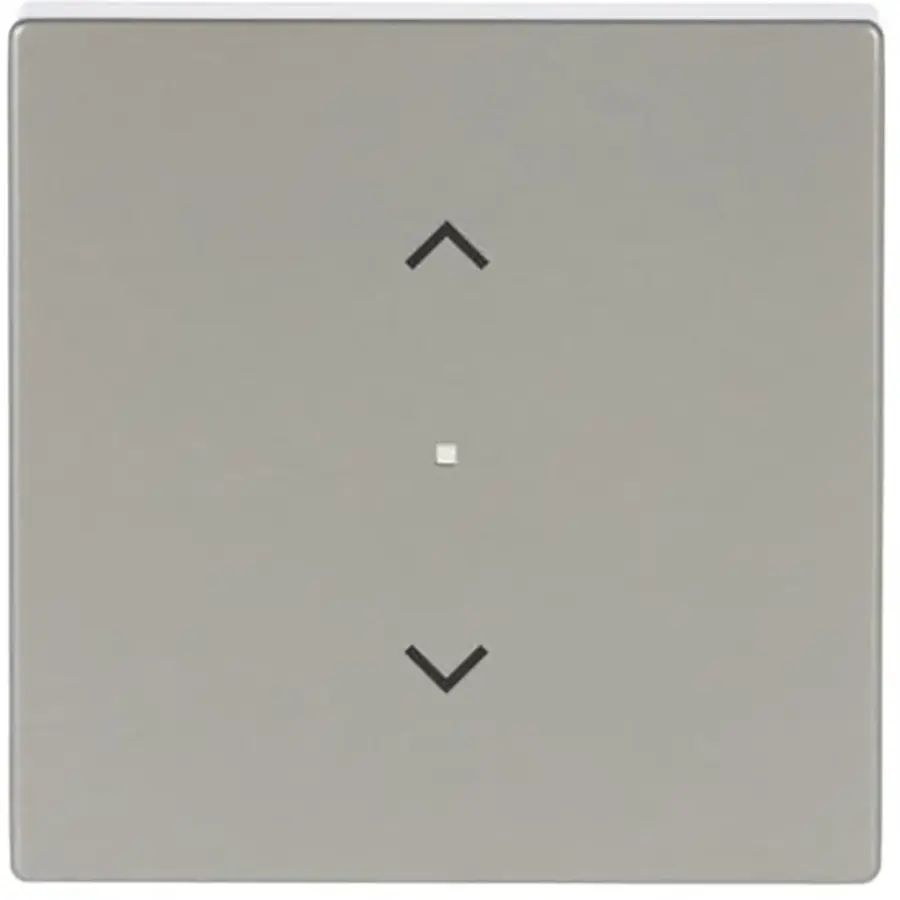 Busch-Jaeger bedieningswip 1-voudig met pijlsymbolen tbv bedieningselement flex Pure Stainless Steel (6232-10-866)