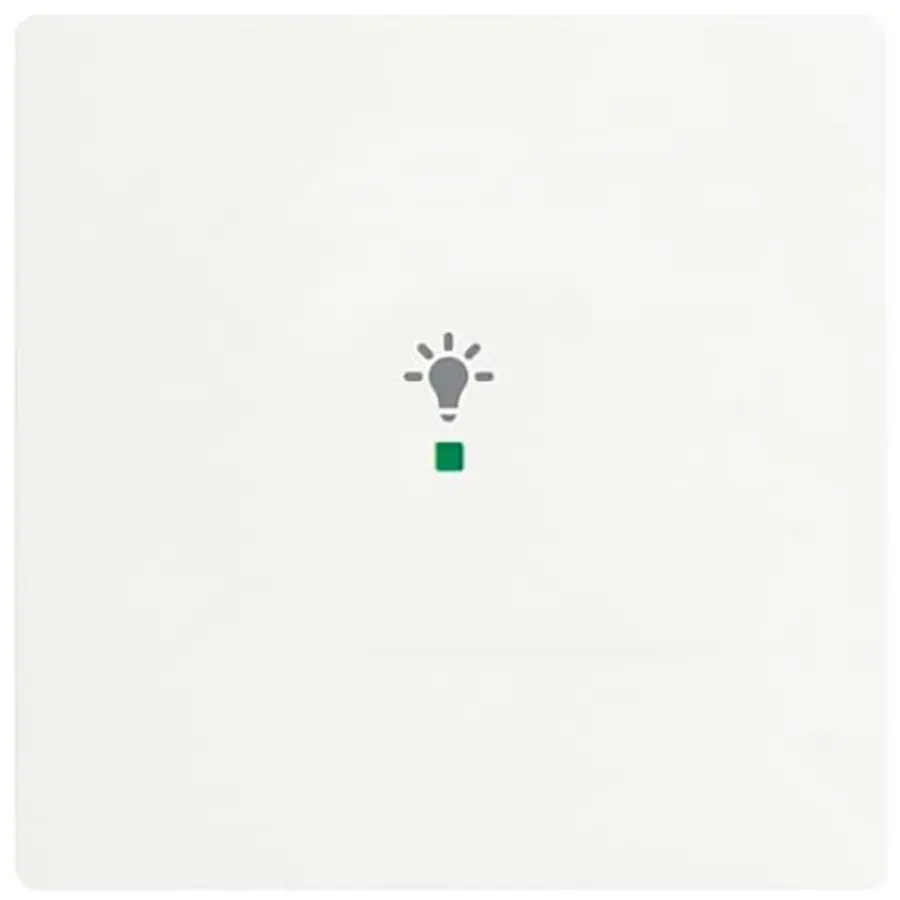 Busch-Jaeger bedieningswip 1-voudig met symbool licht Future Linear studiowit mat (6231-10-884)