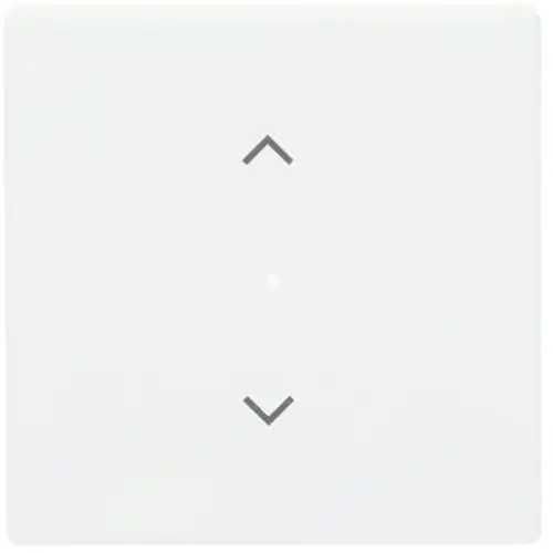 Busch-Jaeger bedieningswip 1-voudig met pijlsymbolen tbv bedieningselement flex Future Linear studiowit mat (6232-10-884)