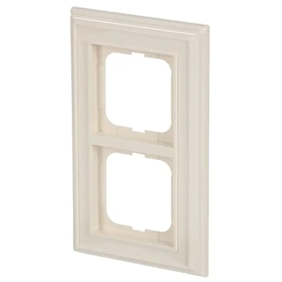 Busch-Jaeger afdekraam 2-voudig Dynasty creme (1722-832)