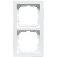 Busch-Jaeger afdekraam 85mm 2v f-studiowit (1722F85-84)