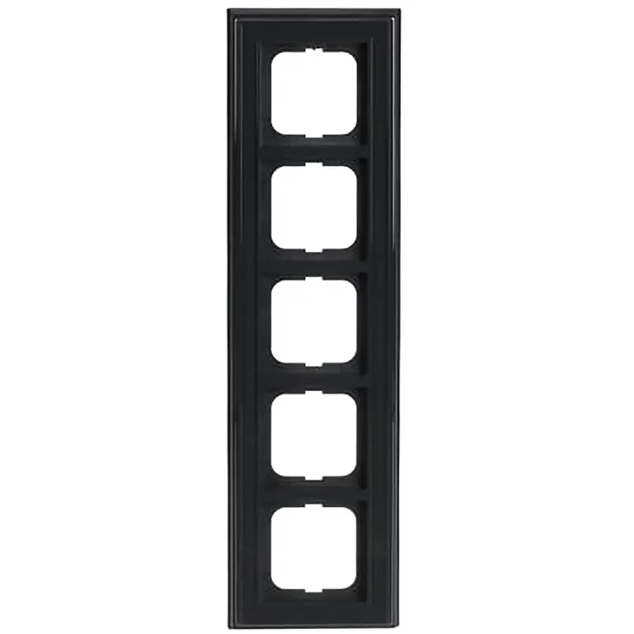 Busch-Jaeger afdekraam 5-voudig Dynasty antraciet (1725-831)