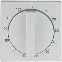 Busch-Jaeger draaigreep tijdschakelaar 120 min Future Linear aluzilver (1771-83-103)