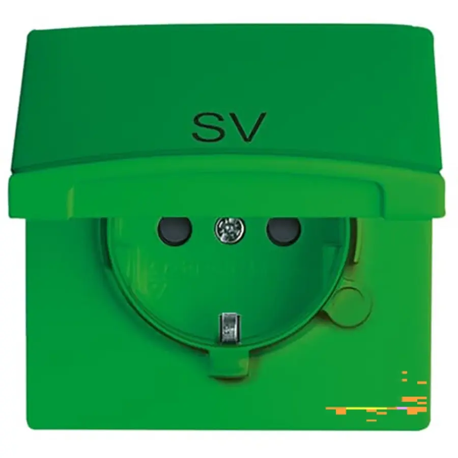 Busch-Jaeger wcd ip44 a-w groen (20 EUGKB-13-102)