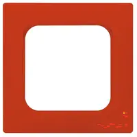 Busch-Jaeger afdekr 1v wandgoot r-rood (2511-217K-103)