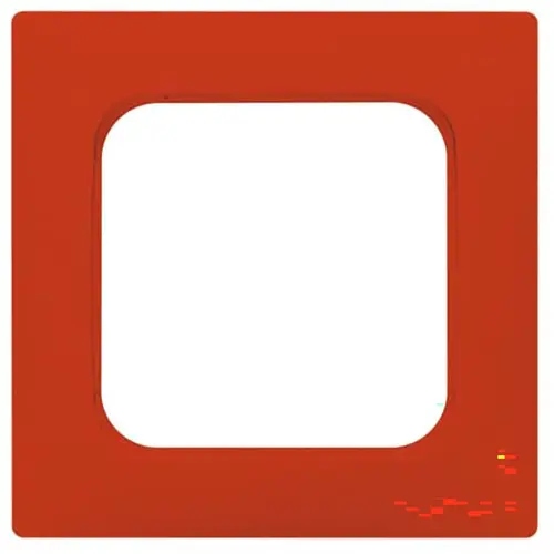 Busch-Jaeger afdekr 1v wandgoot r-rood (2511-217K-103) Busch-Jaeger afdekr 1v wandgoot r-rood (2511-217K-103)