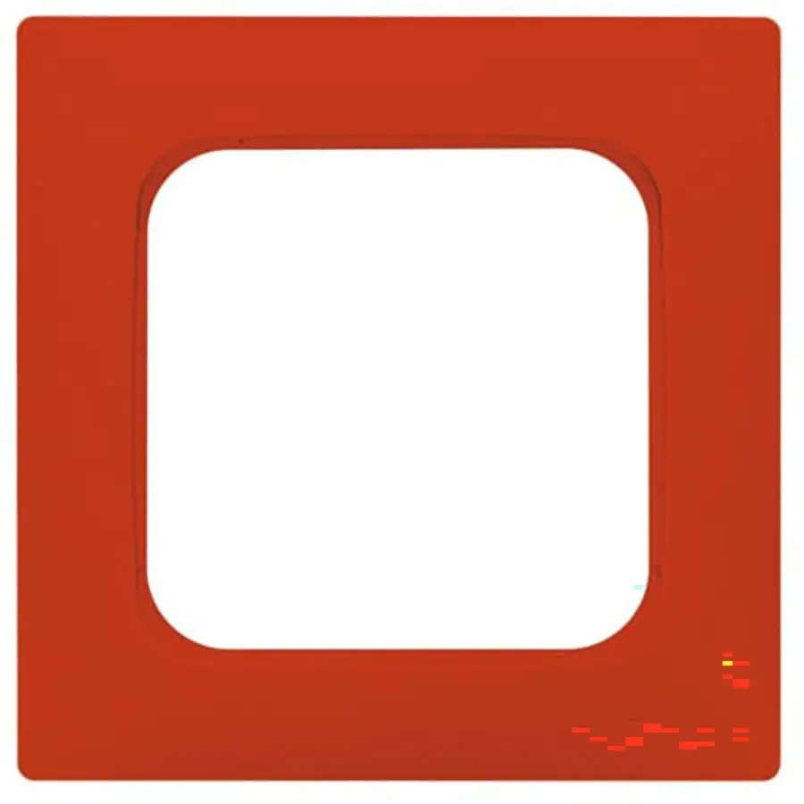 Busch-Jaeger afdekr 1v wandgoot r-rood (2511-217K-103)