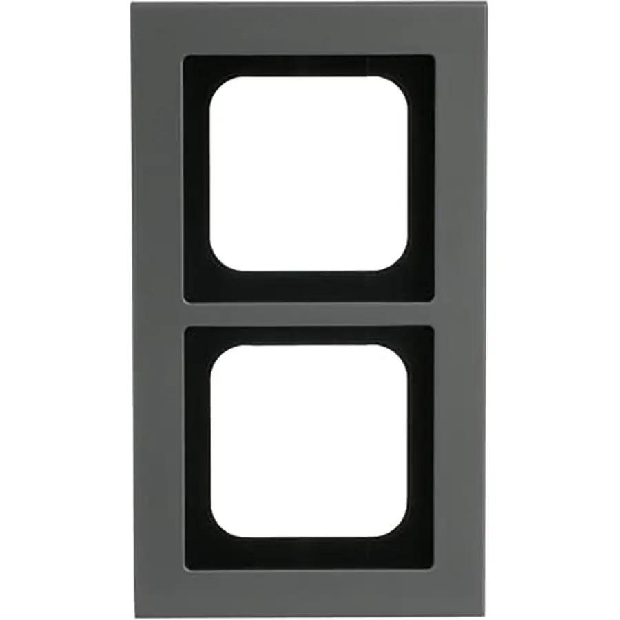 Busch-Jaeger afdekraam 2-voudig Axcent platin (1722-270)