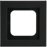 Busch-Jaeger afdekraam 1-voudig Axcent zwart mat (1721-275)