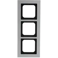 Busch-Jaeger afdekraam 3-voudig Axcent titanium (1723-276)