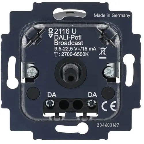 Busch-Jaeger dali potmtr tw broadcst inb (2116 U) Busch-Jaeger dali potmtr tw broadcst inb (2116 U)