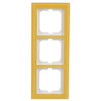 Busch-Jaeger afdekraam 3-voudig Axcent glas zon (1723-225)