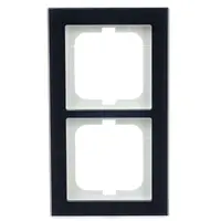 Busch-Jaeger afdekraam 2-voudig Axcent glas paars (1722-223)