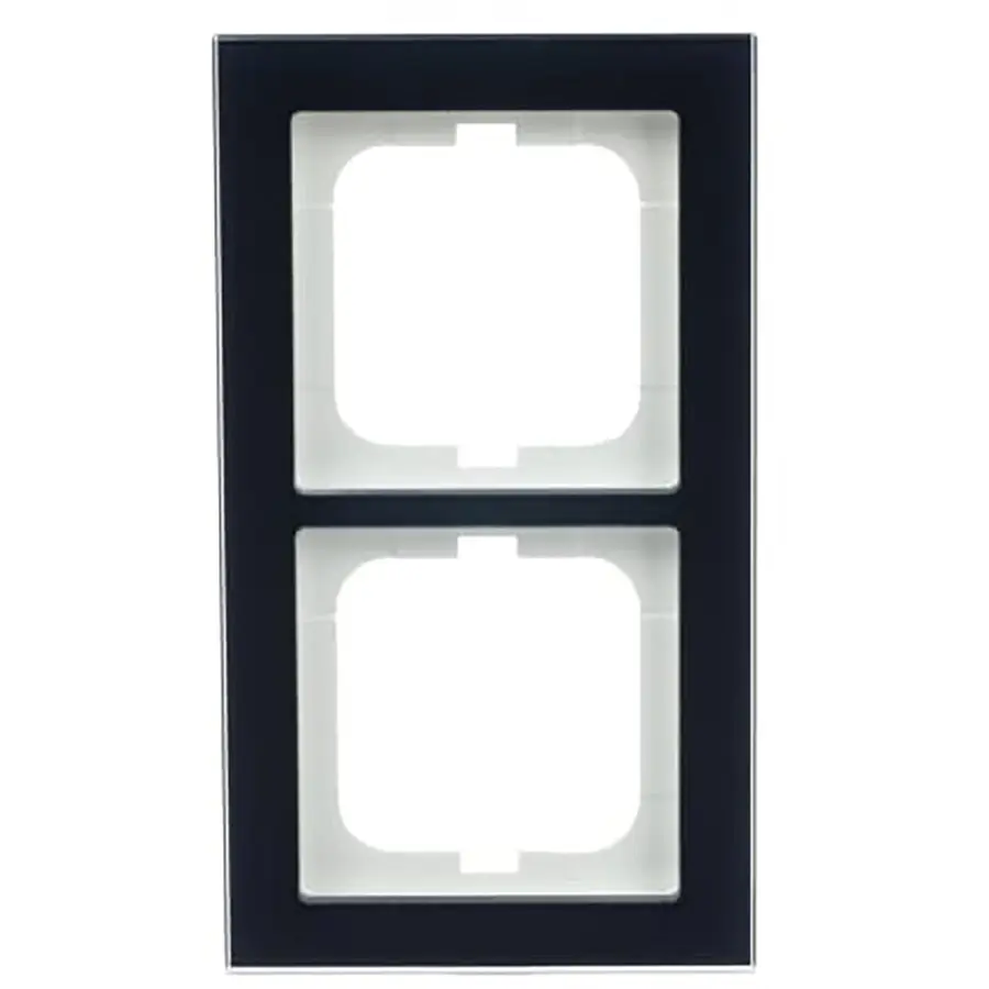 Busch-Jaeger afdekraam 2-voudig Axcent glas paars (1722-223)