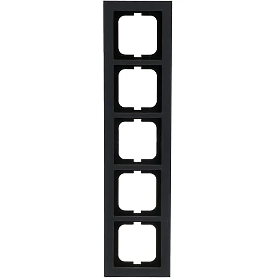 Busch-Jaeger afdekraam 5-voudig Axcent papier blauw (1725-248)