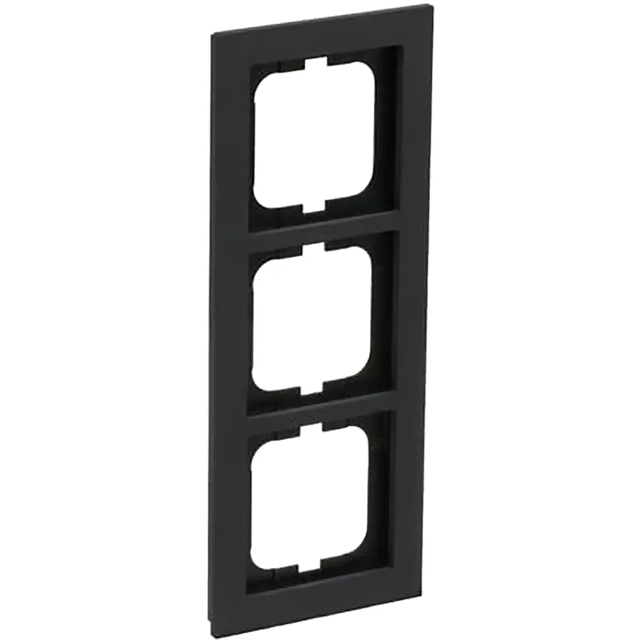 Busch-Jaeger afdekraam 3-voudig Axcent leisteen grijs (1723-290)