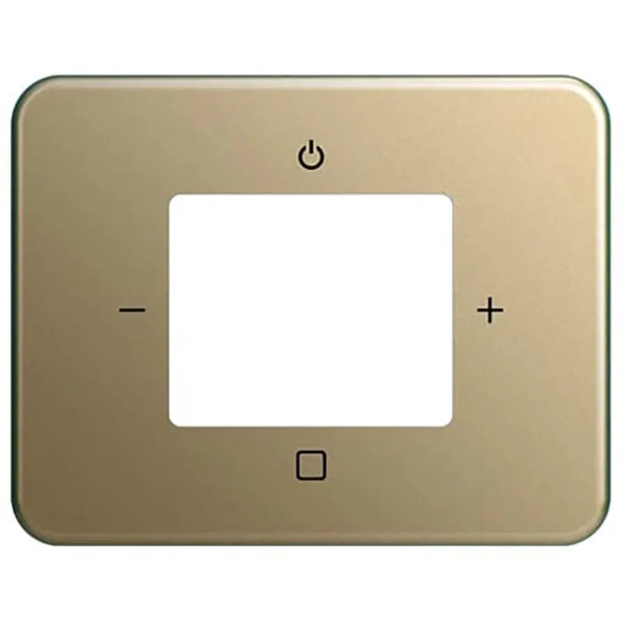 Busch-Jaeger centraalplaat tbv digitale radio Alpha brons OP=OP (8252-21-101)