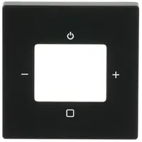Busch-Jaeger centraalplaat tbv digitale radio Future Linear zwart mat (8252-885-101)