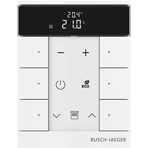 Busch-Jaeger Busch-free@home ruimtetemperatuurregelaar bussysteem (SBR-F-6.0.11-884) Busch-Jaeger Busch-free@home ruimtetemperatuurregelaar bussysteem (SBR-F-6.0.11-884)